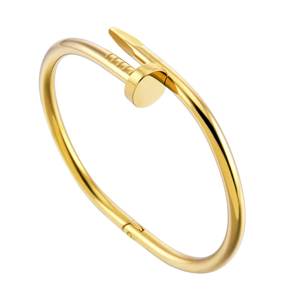 Nails Bangle Bracelet Cuff - Picture 2 of 5